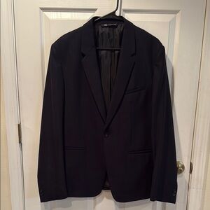 ZARA Men’s Navy Blue Suit Jacket